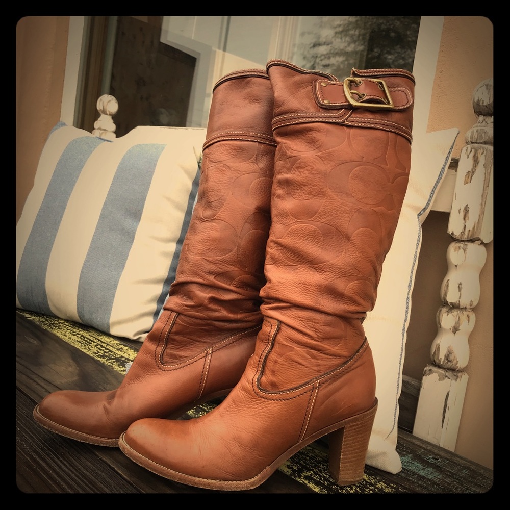 Coach Boots - vintage - 10+years -good condition.